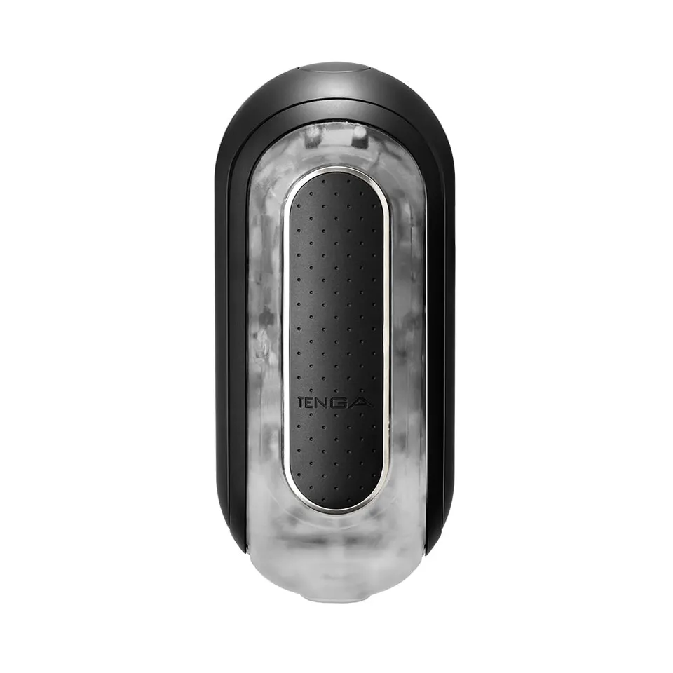 Tenga Flip Zero EV Black masturbateur vibrant noir