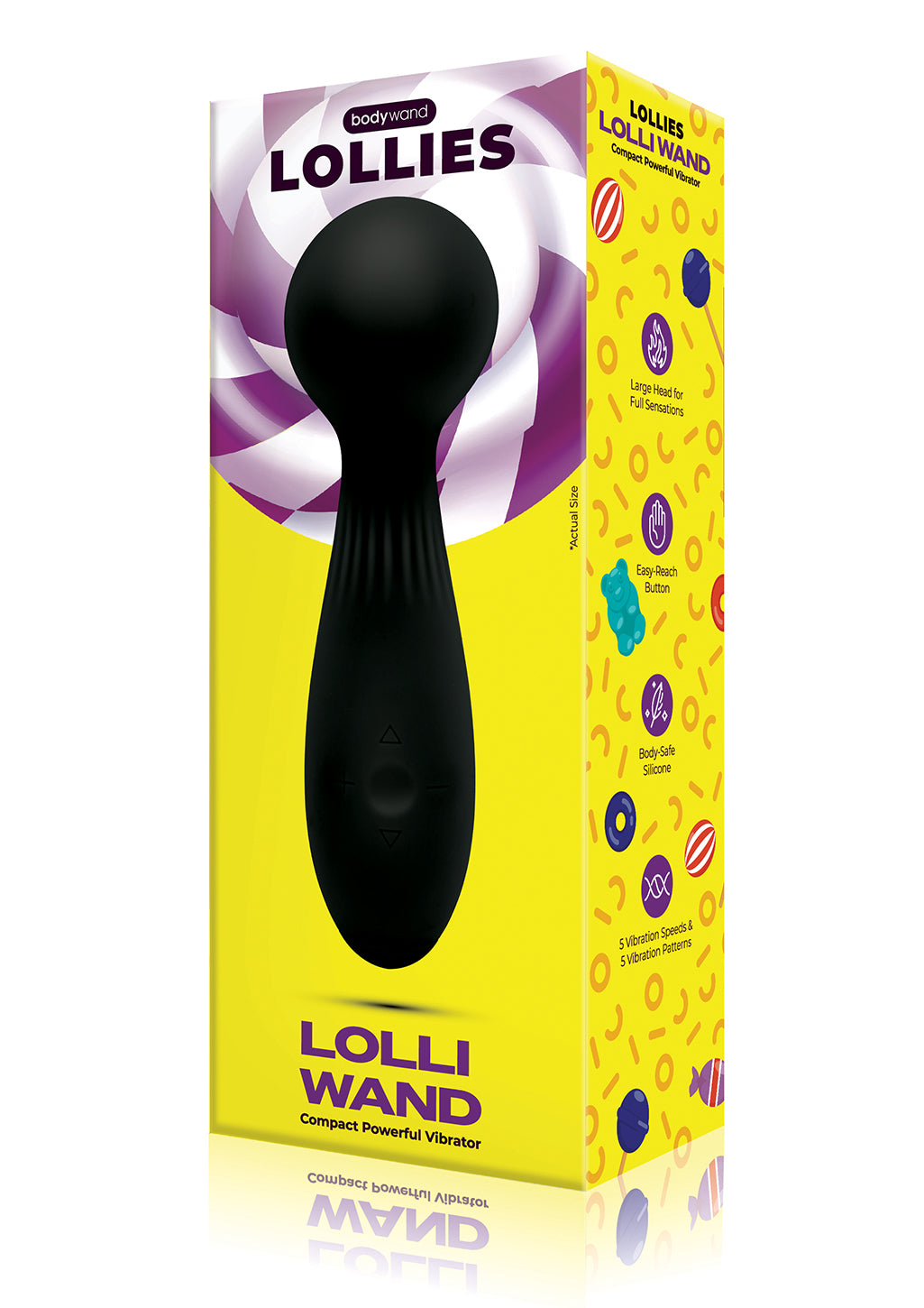 Bodywand Lollies Lolli Wand Vibromasseur Rose Silicone