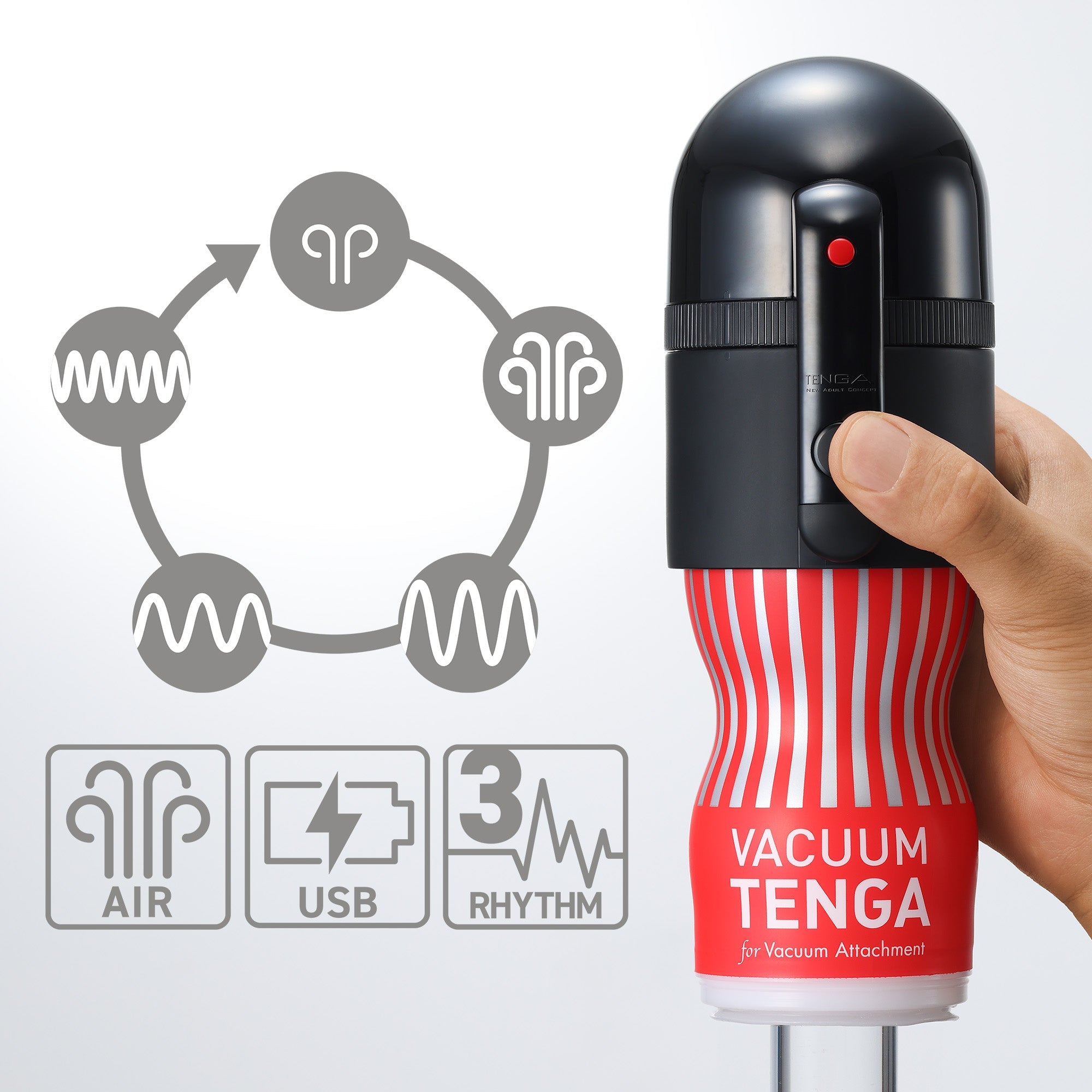 Tenga Vacuum Max pack suction controller + cup