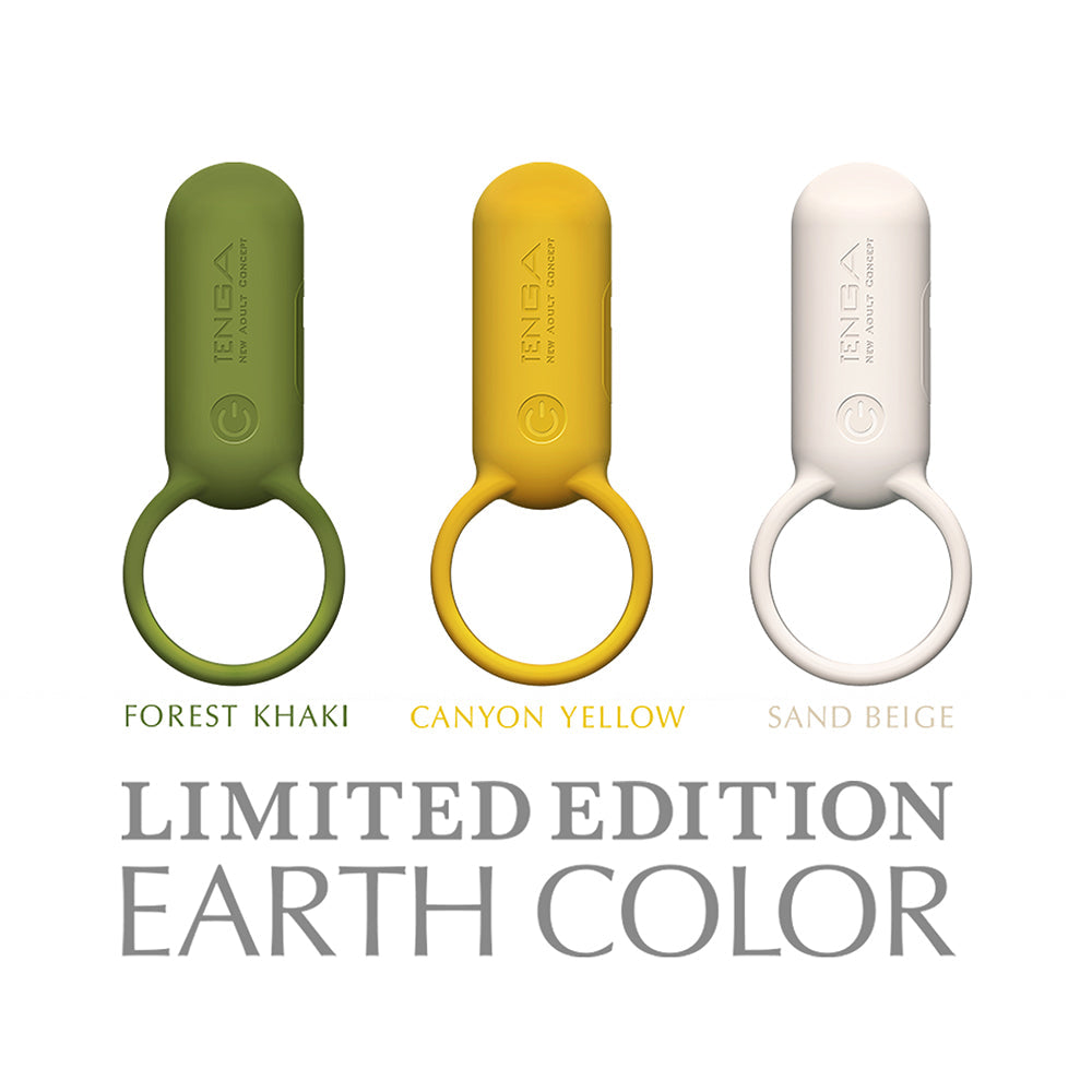 Tenga SVR Forest Khaki anneau vibrant rechargeable