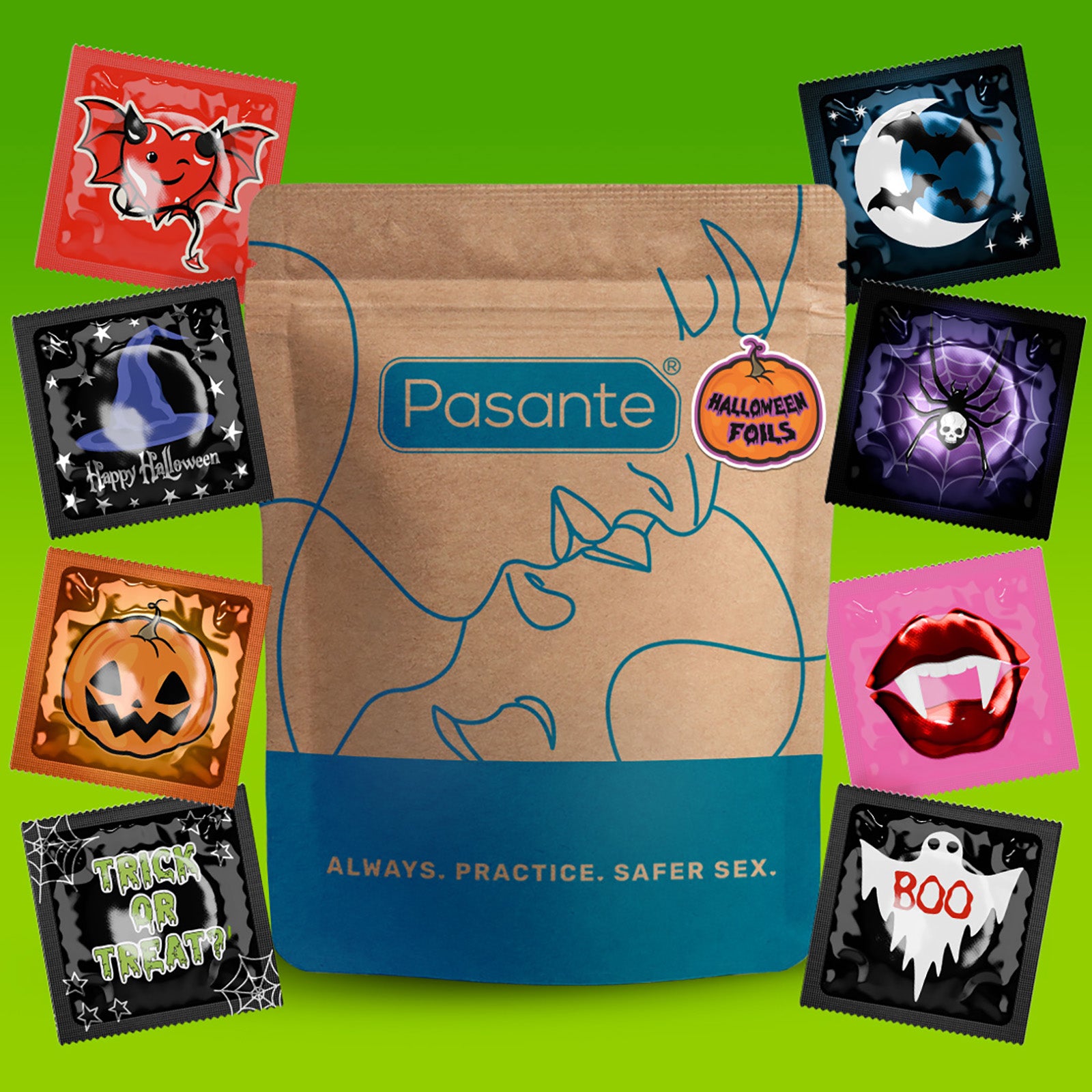 Pasante Themed Préservatif 36 Pièces Halloween