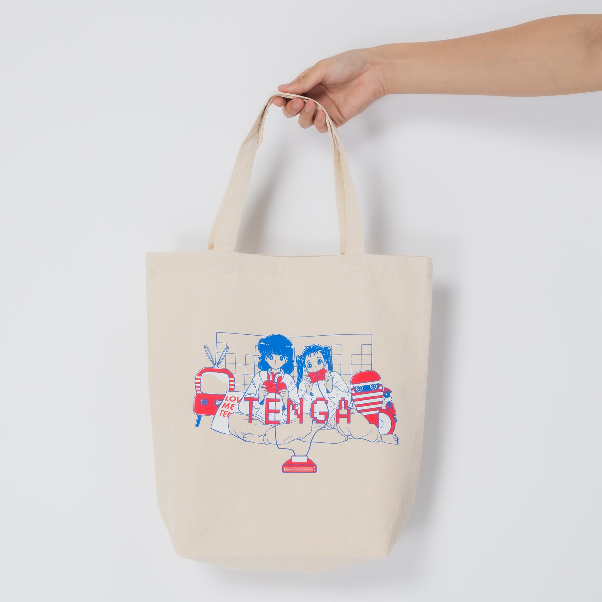 TENGA Play Game tote bag sac toile En-Chan
