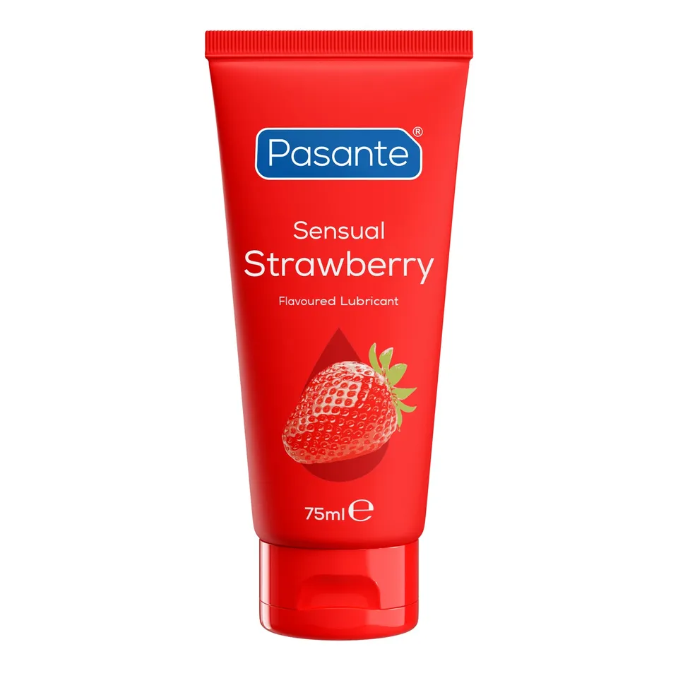 Pasante Fraise lubrifiant intime base eau 75 ml