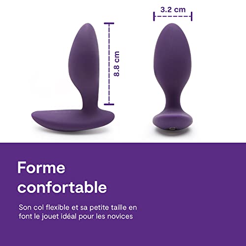 We-Vibe Ditto plug anal vibrant violet télécommandé silicone