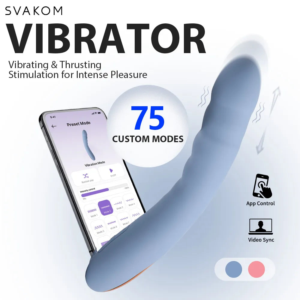 Svakom Ava Neo vibromasseur thrusting connecté