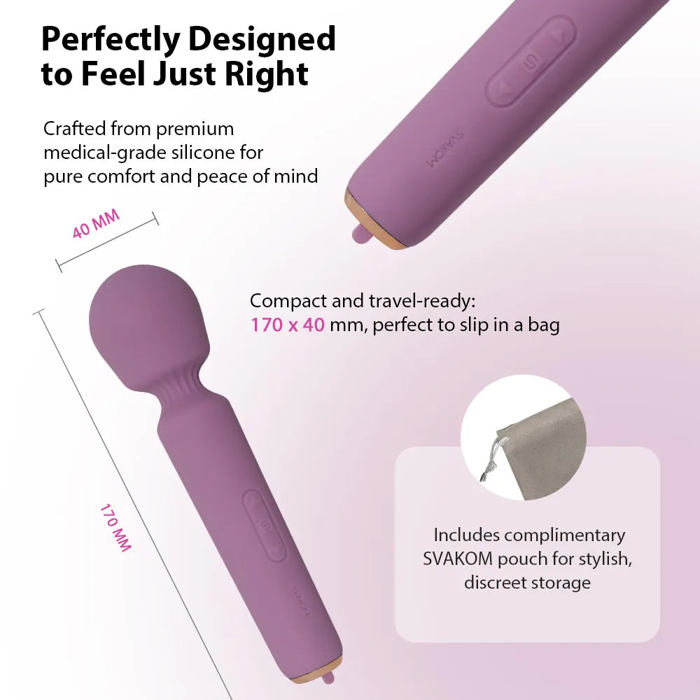 Svakom Mini Emma Neo baguette vibrante rose connecté