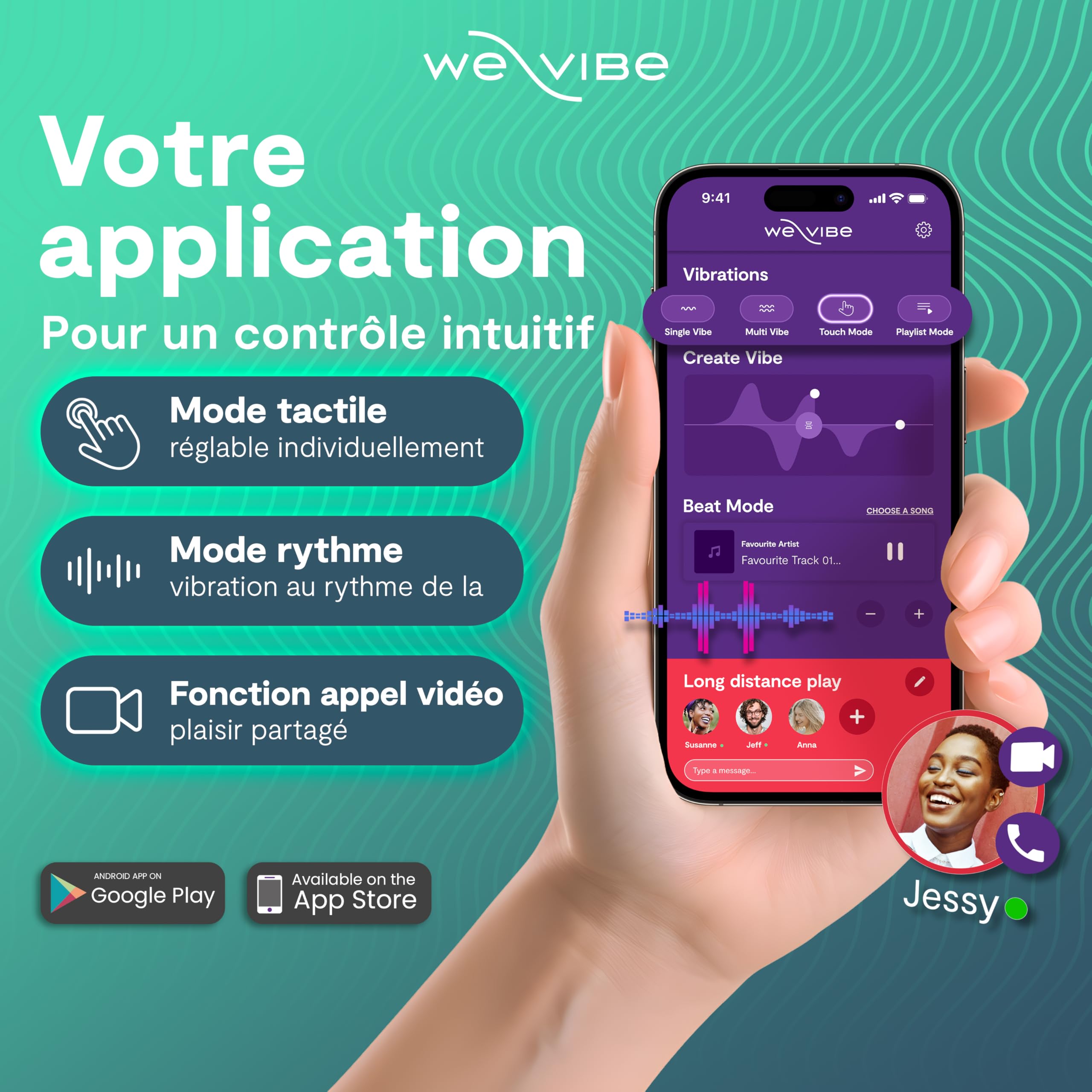 We-Vibe Pivot 2 Anneau pénis vibrant silicone