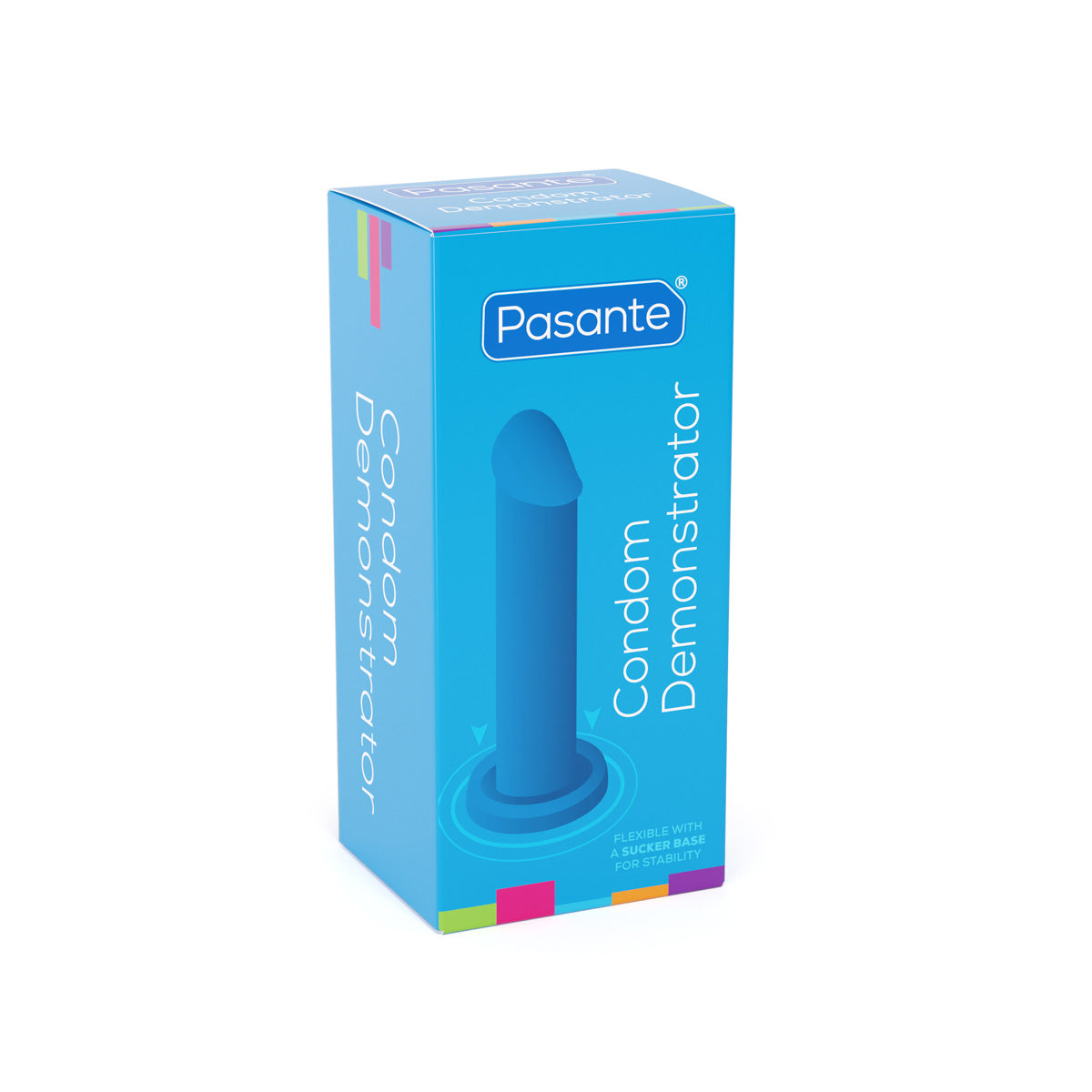 Pasante Blue Démonstrateur Préservatif Modèle Pénis Bleu Ventouse
