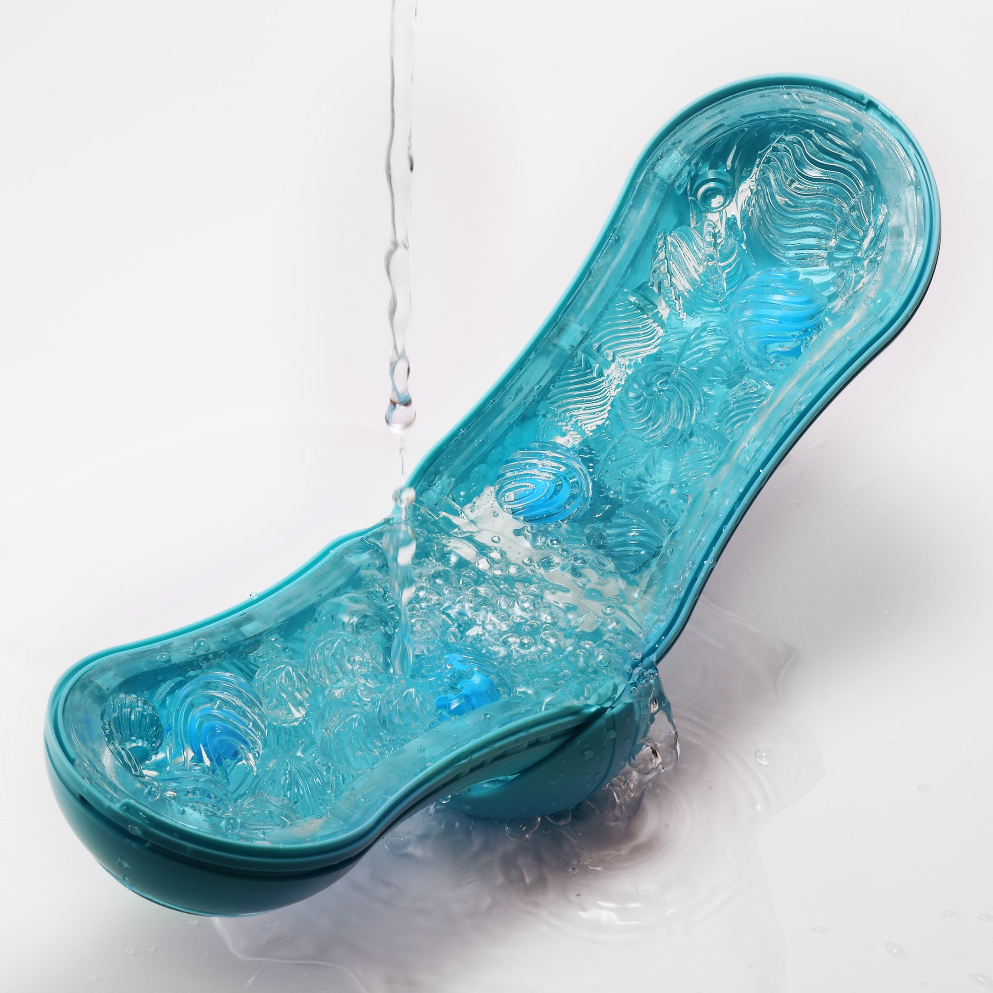 Tenga Flip Orb Ocean Blue masturbateur réutilisable