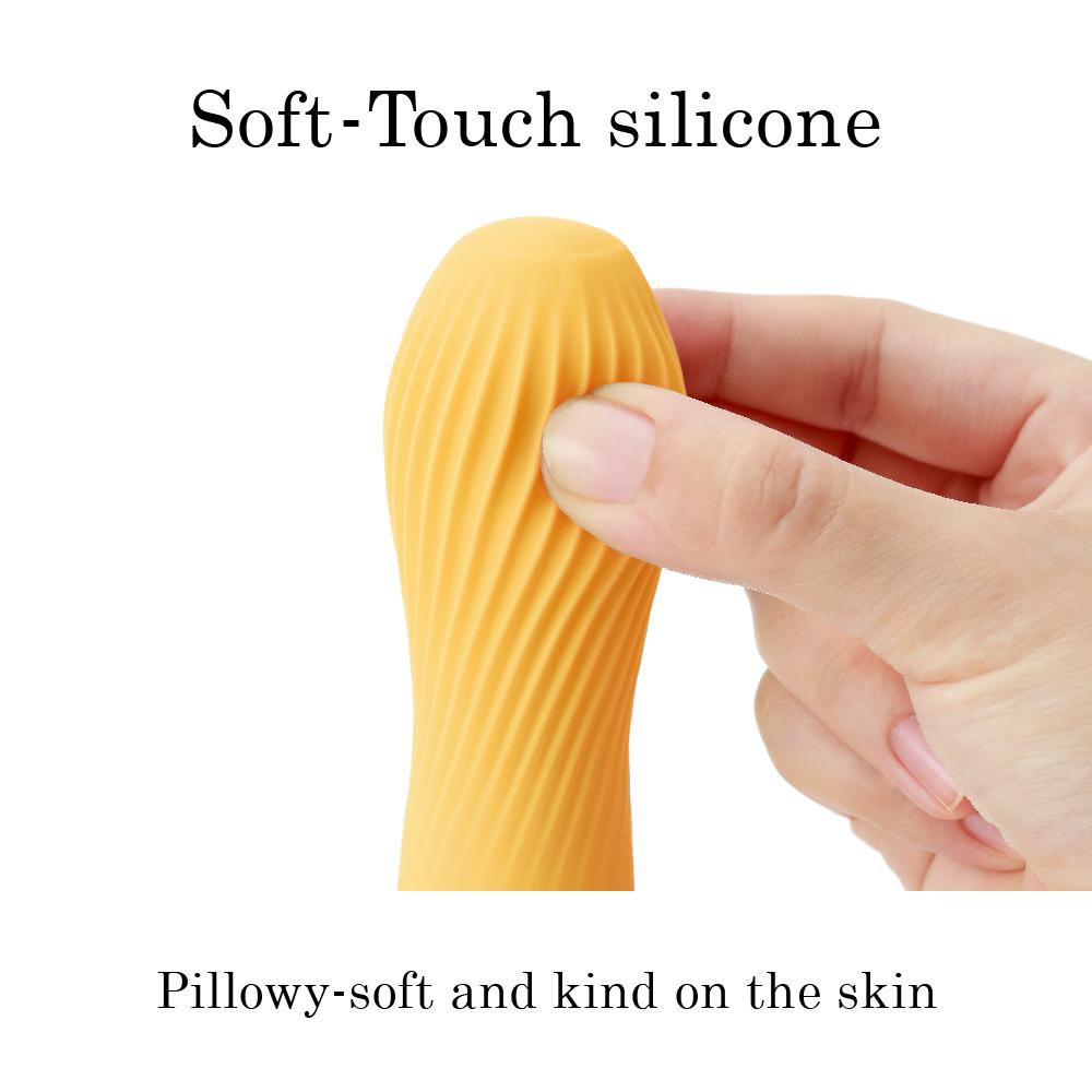 Tenga iroha zen YUZUCHA vibromasseur femme nervuré à piles