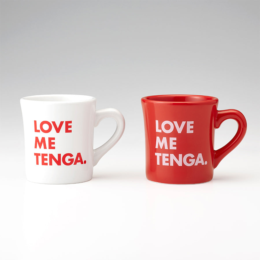 Tenga Merch Love Me mug rouge