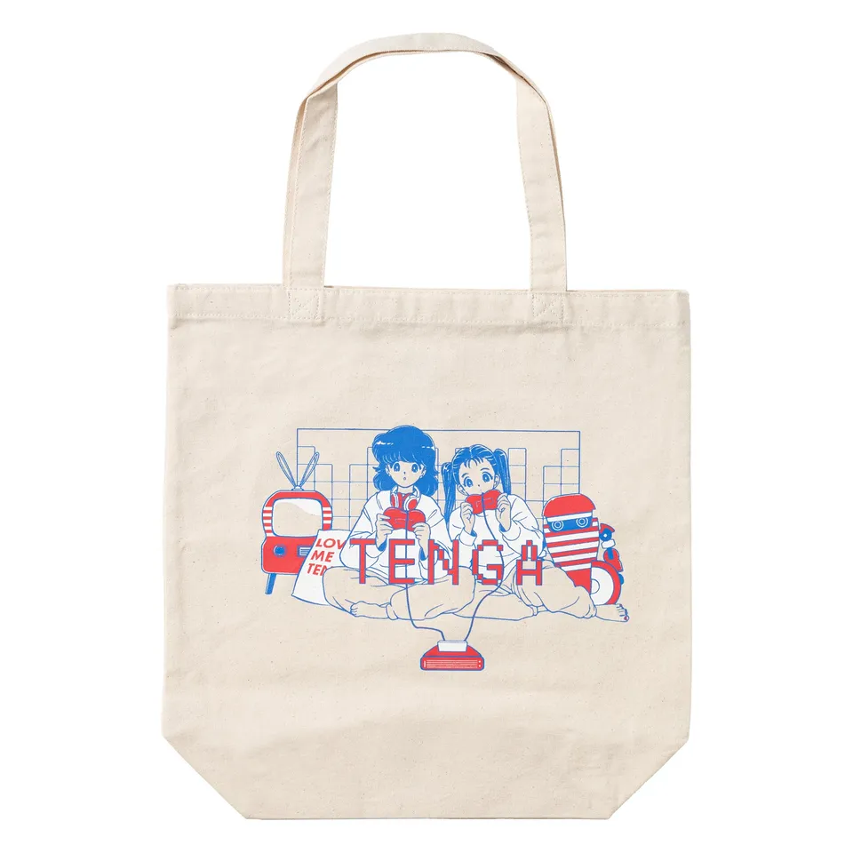 TENGA Play Game tote bag sac toile En-Chan