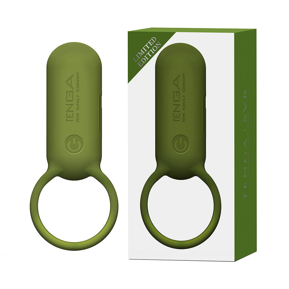 Tenga SVR Forest Khaki anneau vibrant rechargeable