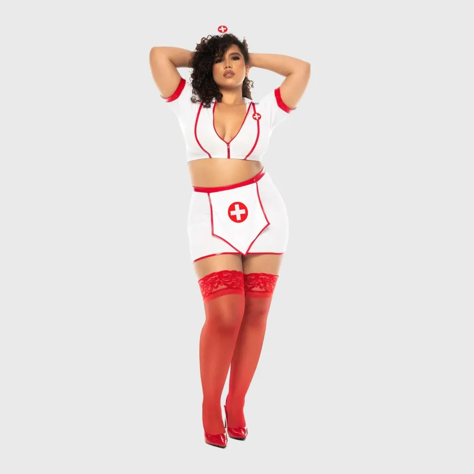 Liberator Nurse Kelly costume infirmière sexy S/M avec coiffe