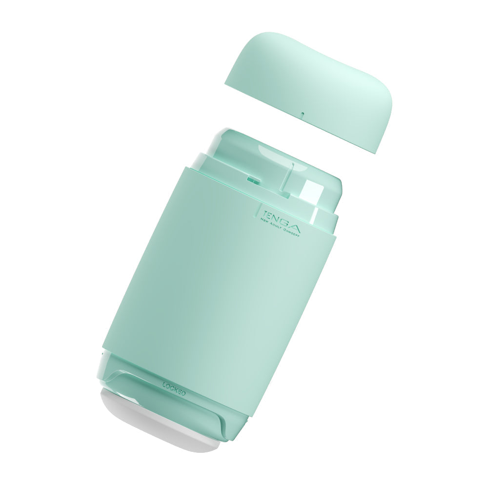 Tenga Puffy Mint Green masturbateur homme réutilisable