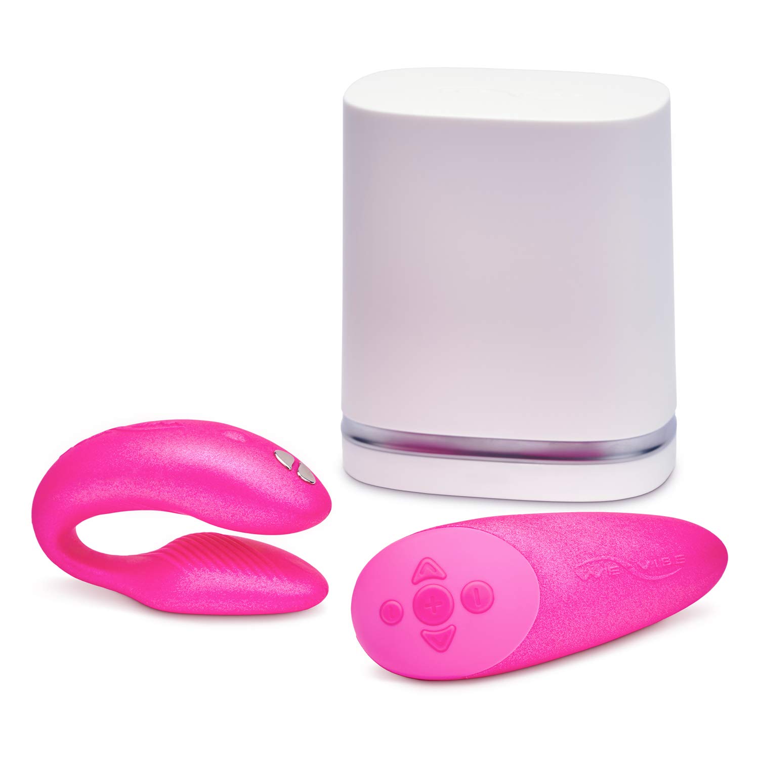 We-Vibe Chorus Vibromasseur Couple Rose Télécommandé