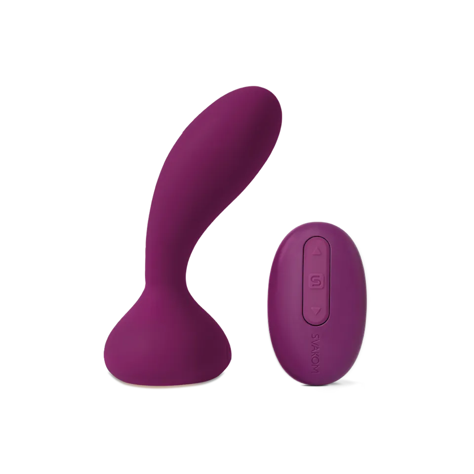 Svakom Julie Vibromasseur Point G Violet Tête Coudée