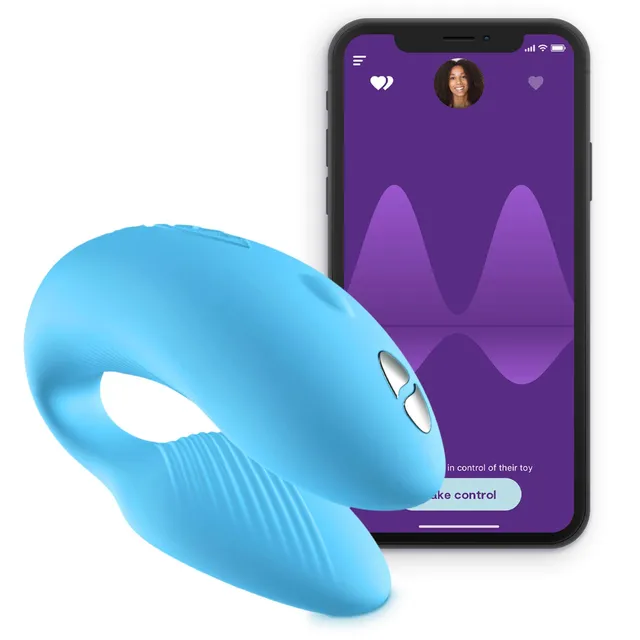 We-Vibe Chorus vibromasseur couple bleu télécommande appli