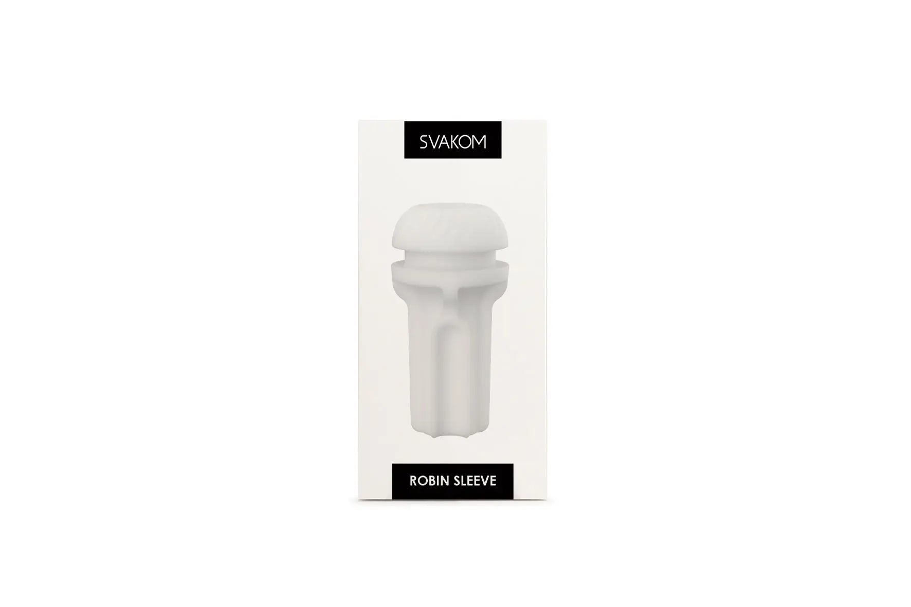 Svakom Sleeves Robin Sleeve Blanc TPE Texturé