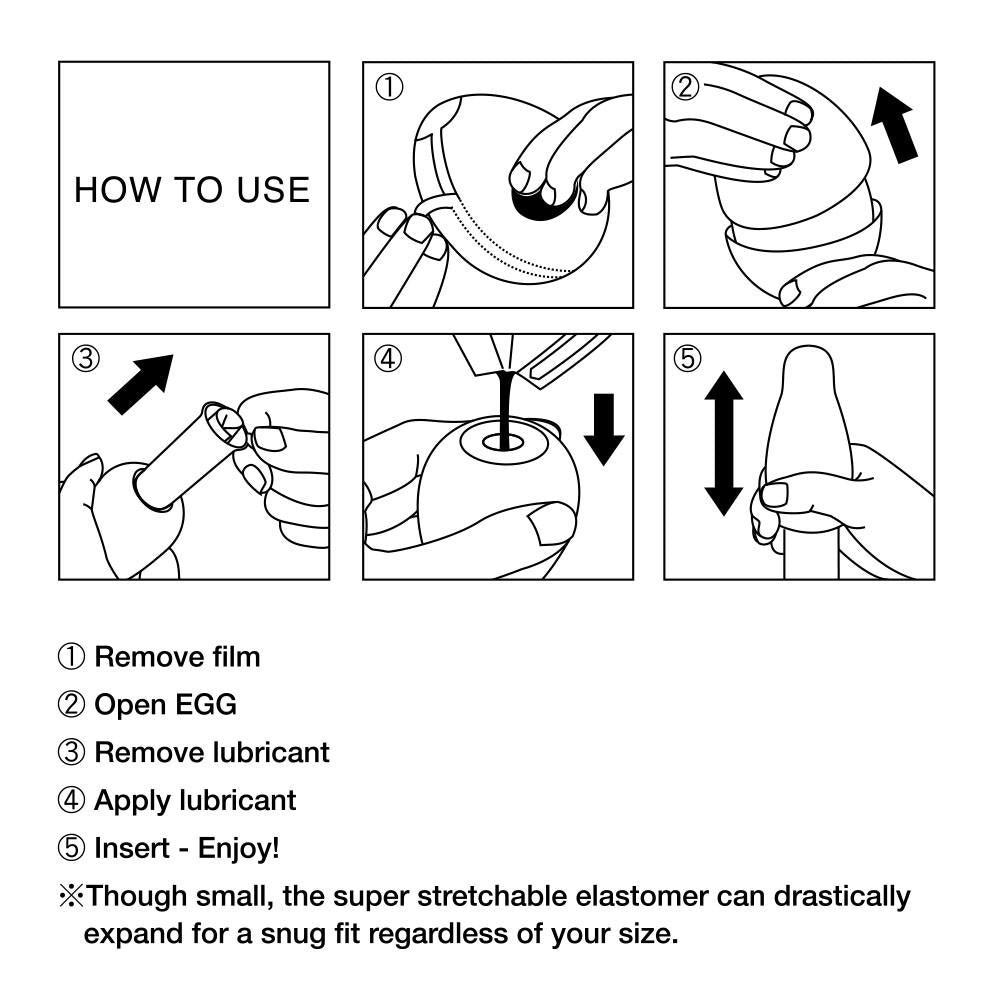 Tenga Egg Lovers masturbateur œuf jetable doux