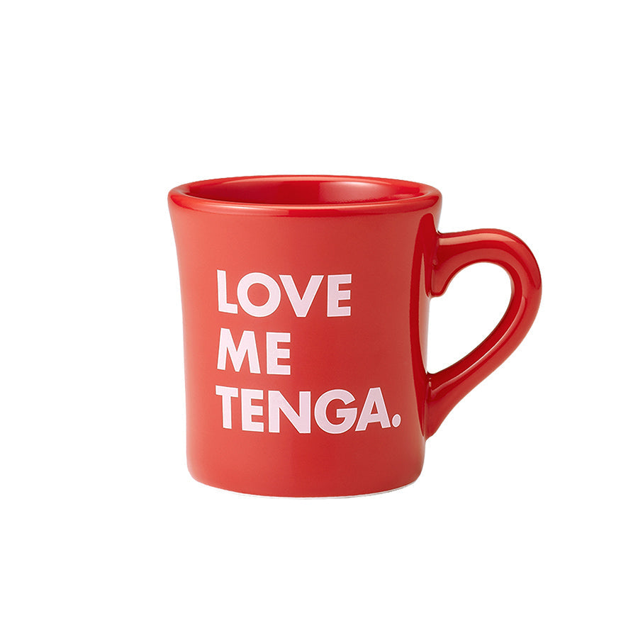 Tenga Merch Love Me mug rouge