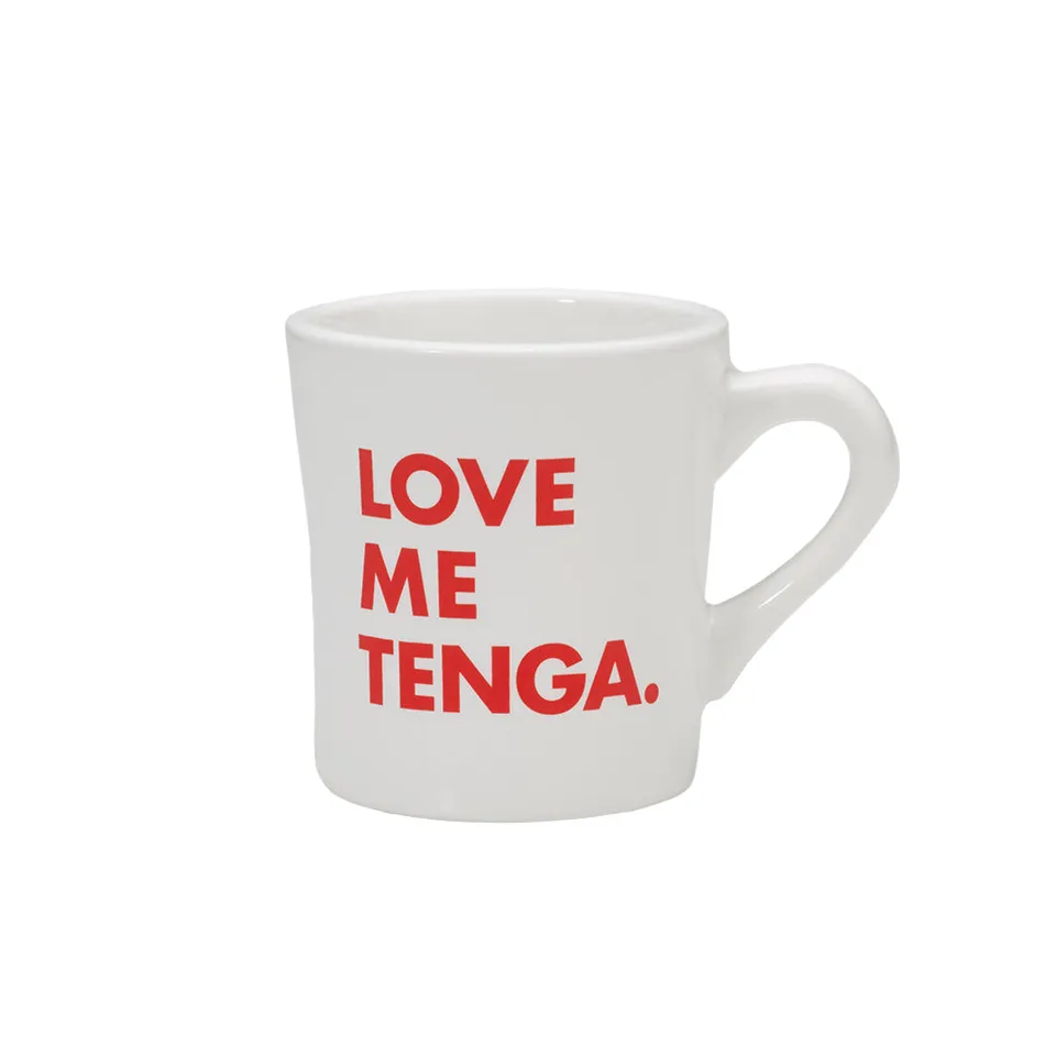 Tenga Mug Love Me Tenga tasse blanche céramique