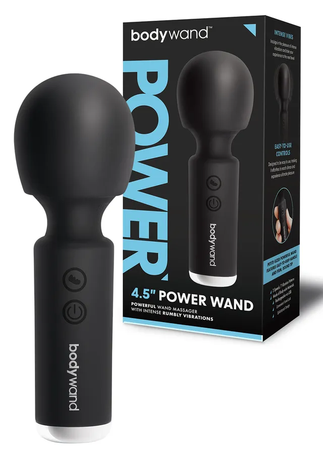 Bodywand Power Wand 4.5 vibromasseur noir rechargeable