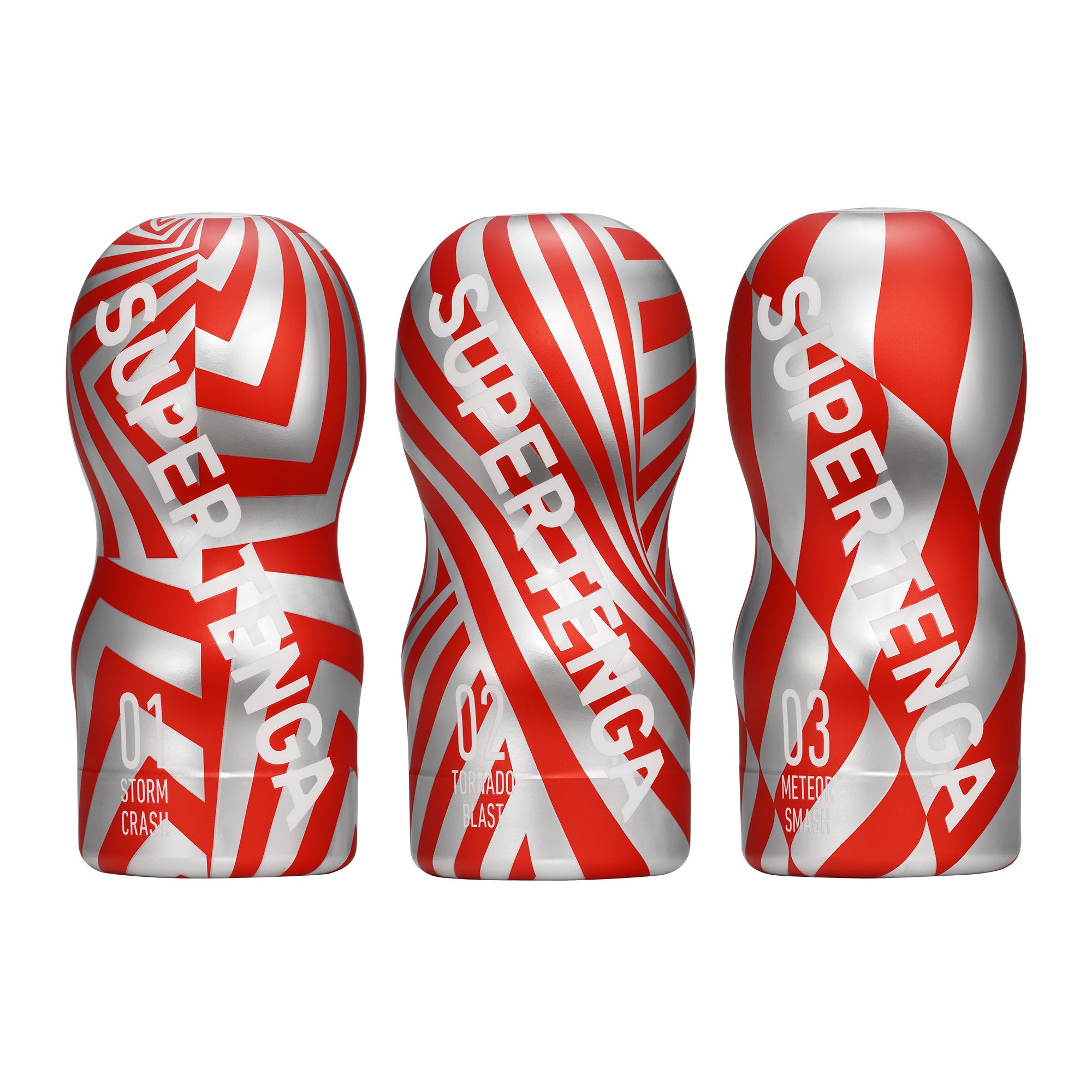 SUPER TENGA Bundle masturbateur lot 3 Storm Tornado Meteor