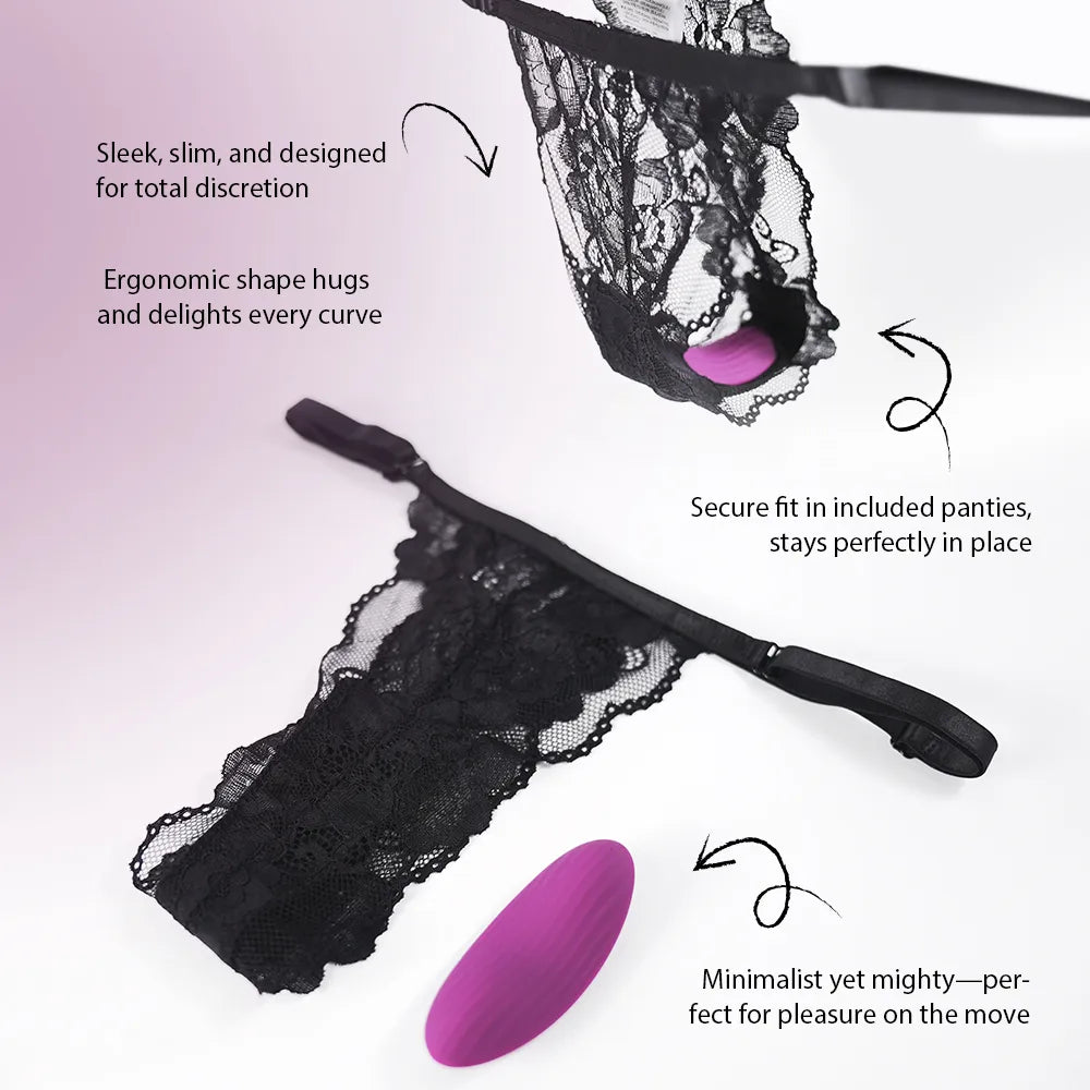 Svakom Edeny vibromasseur culotte violet connecté