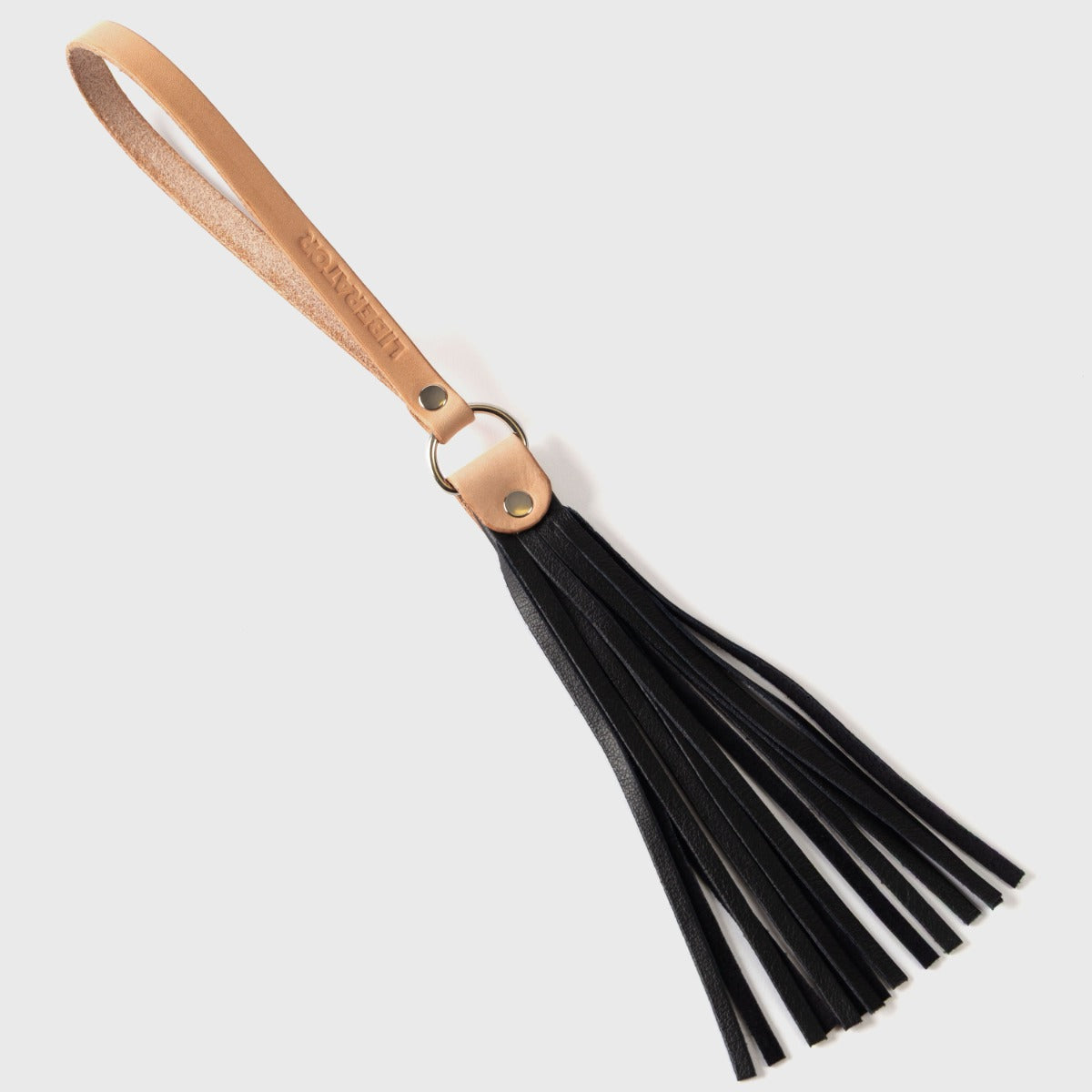 Liberator Mini Flogger martinet cuir noir