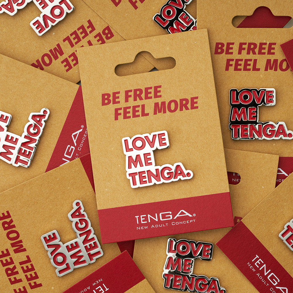 TENGA Merch PIN BADGE Die-cut pin's