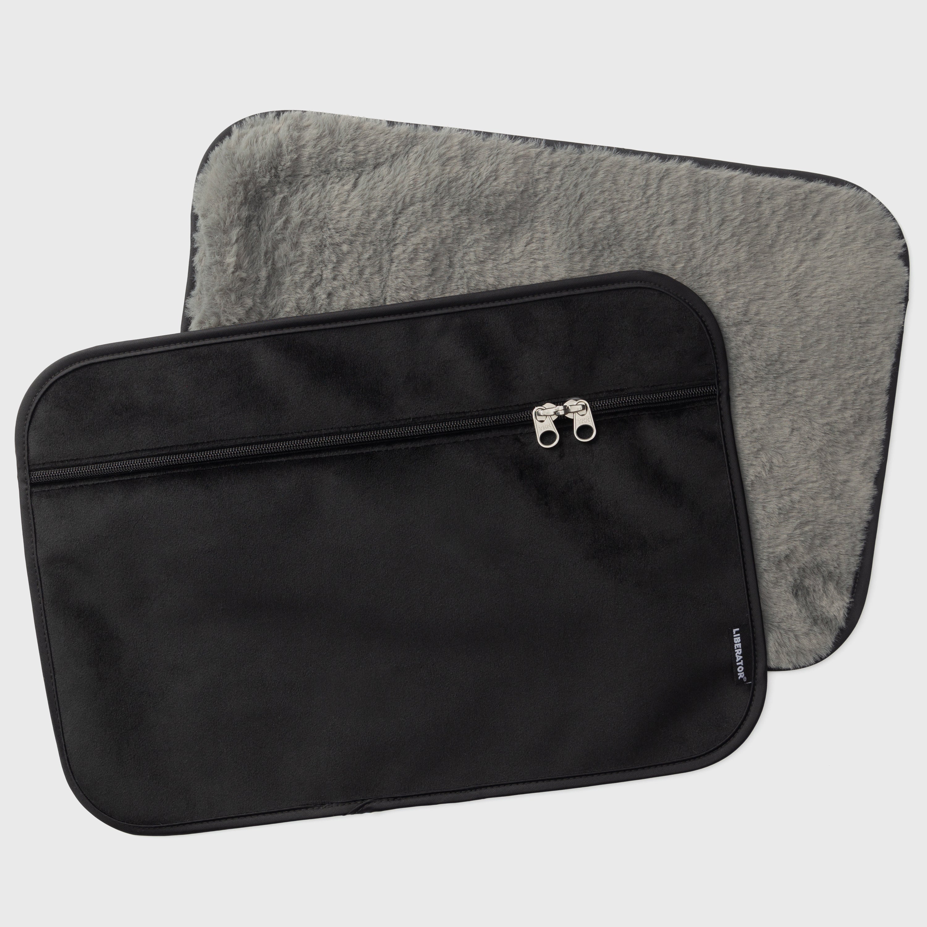Liberator Fascinator Stash Pad tapis fausse fourrure grise