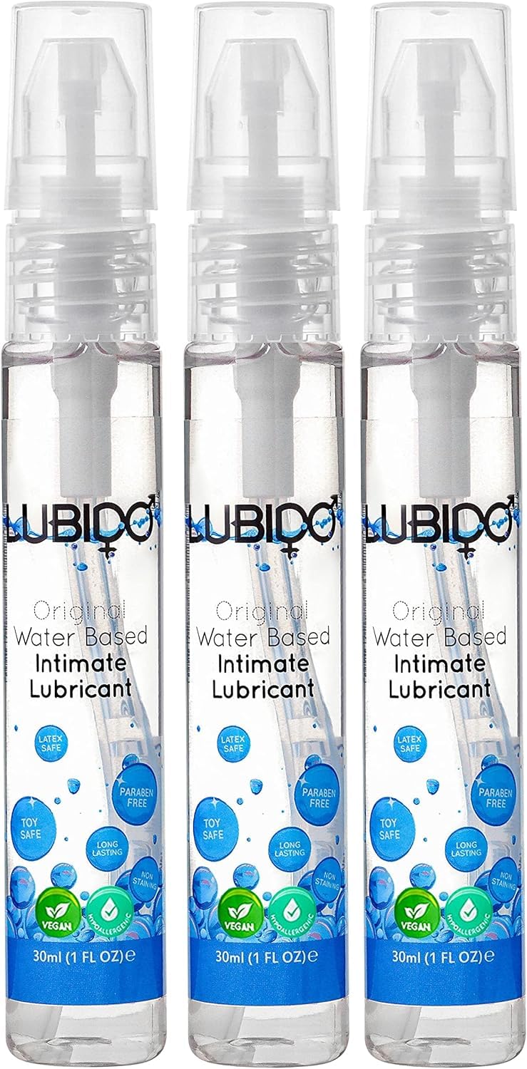 Lubido Original gel lubrifiant intime 3 x 30 ml base eau