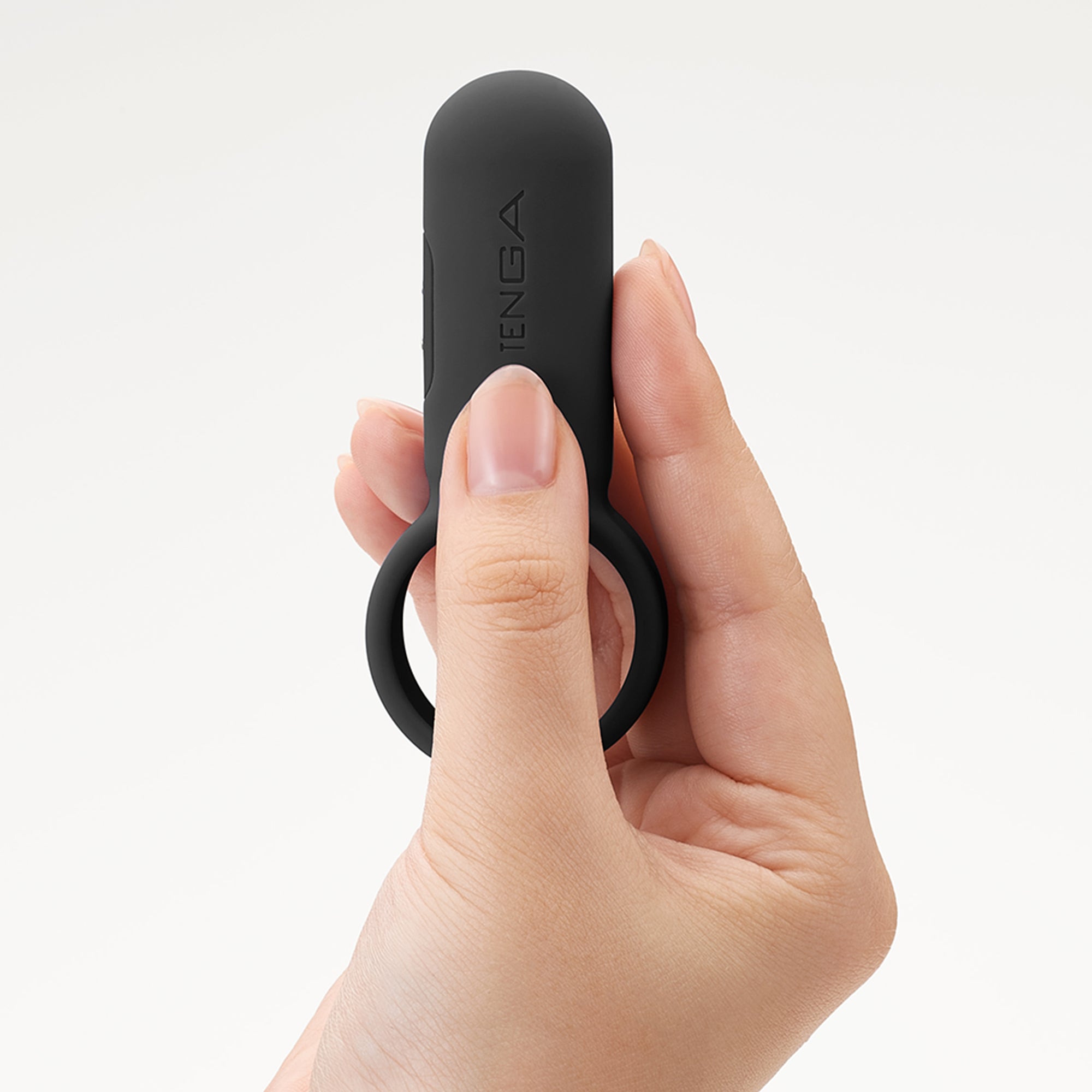 TENGA paiRING Black cockring vibrant rechargeable couple