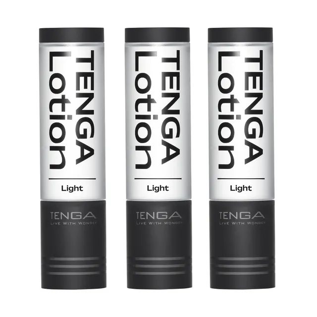 Tenga TENGA Lotions Triple Lotion Light lubrifiant 3 pack