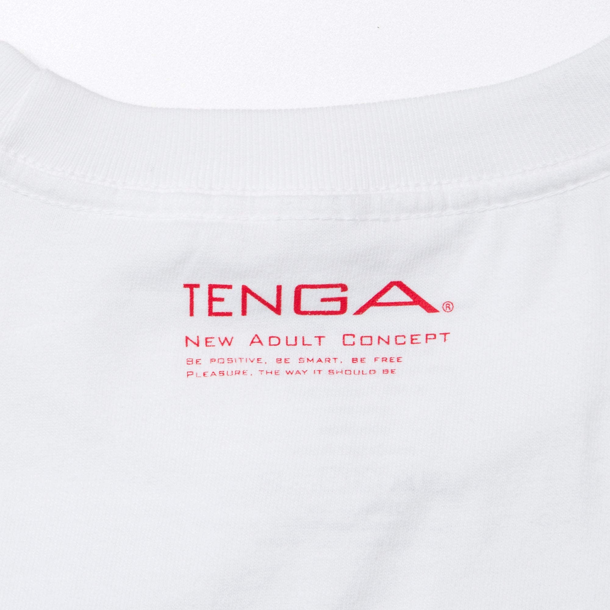 TENGA Merch Playing with Tenga t-shirt blanc bleu M coton