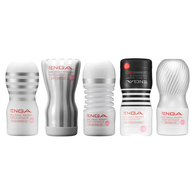 Tenga Cup Gentle Set masturbateur cup douce lot 5 pièces
