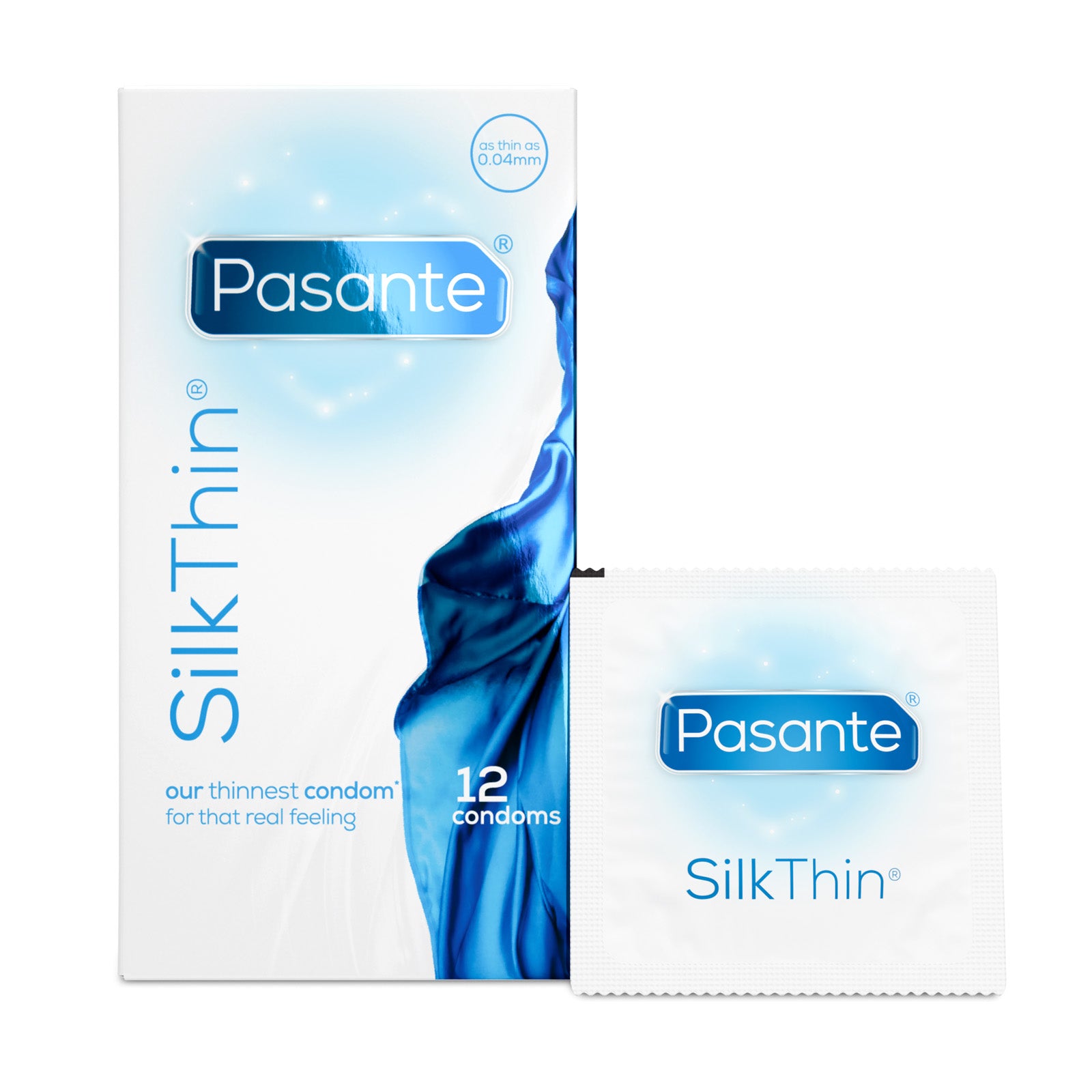 Pasante Silk Thin préservatifs fins coffret + gel 75ml