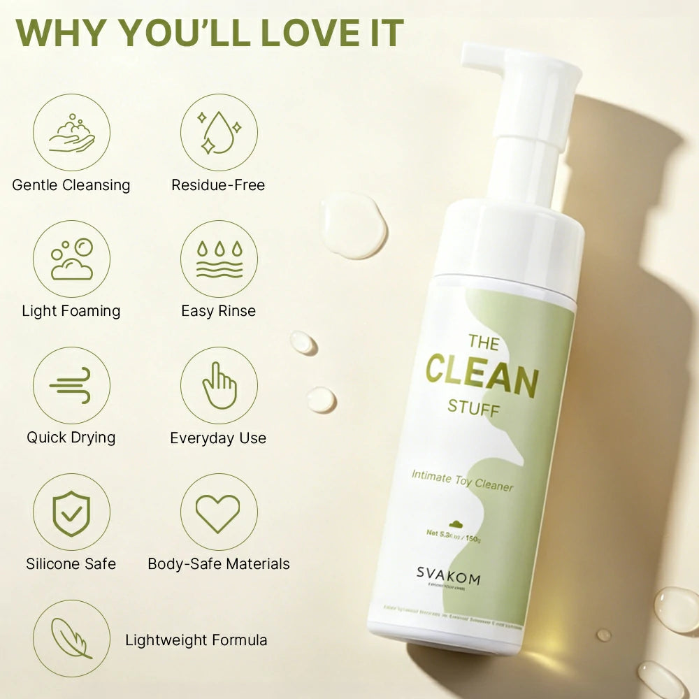 Svakom The Clean Stuff nettoyant sextoy base eau