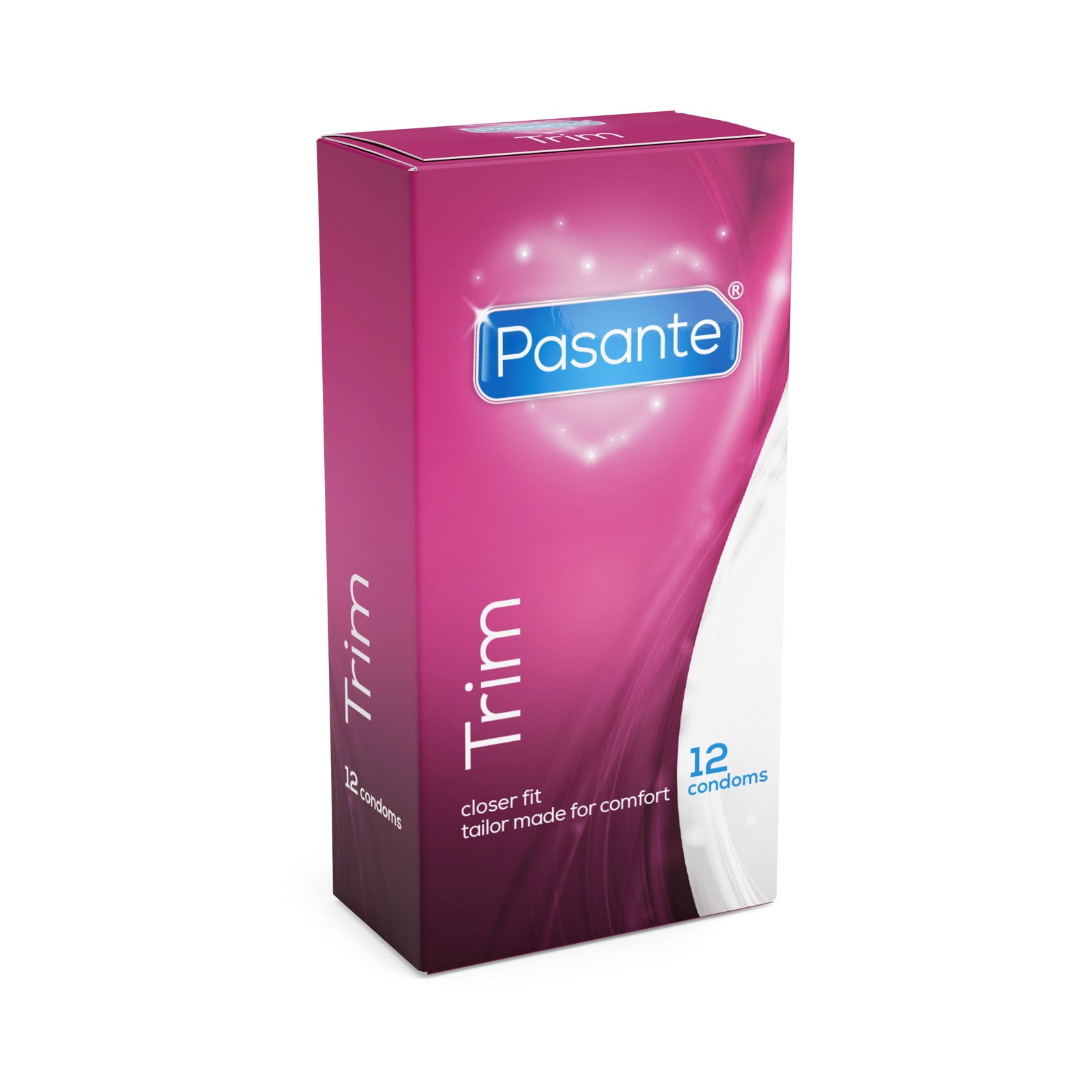 Pasante Trim préservatifs étroits ajustés latex 12 pièces