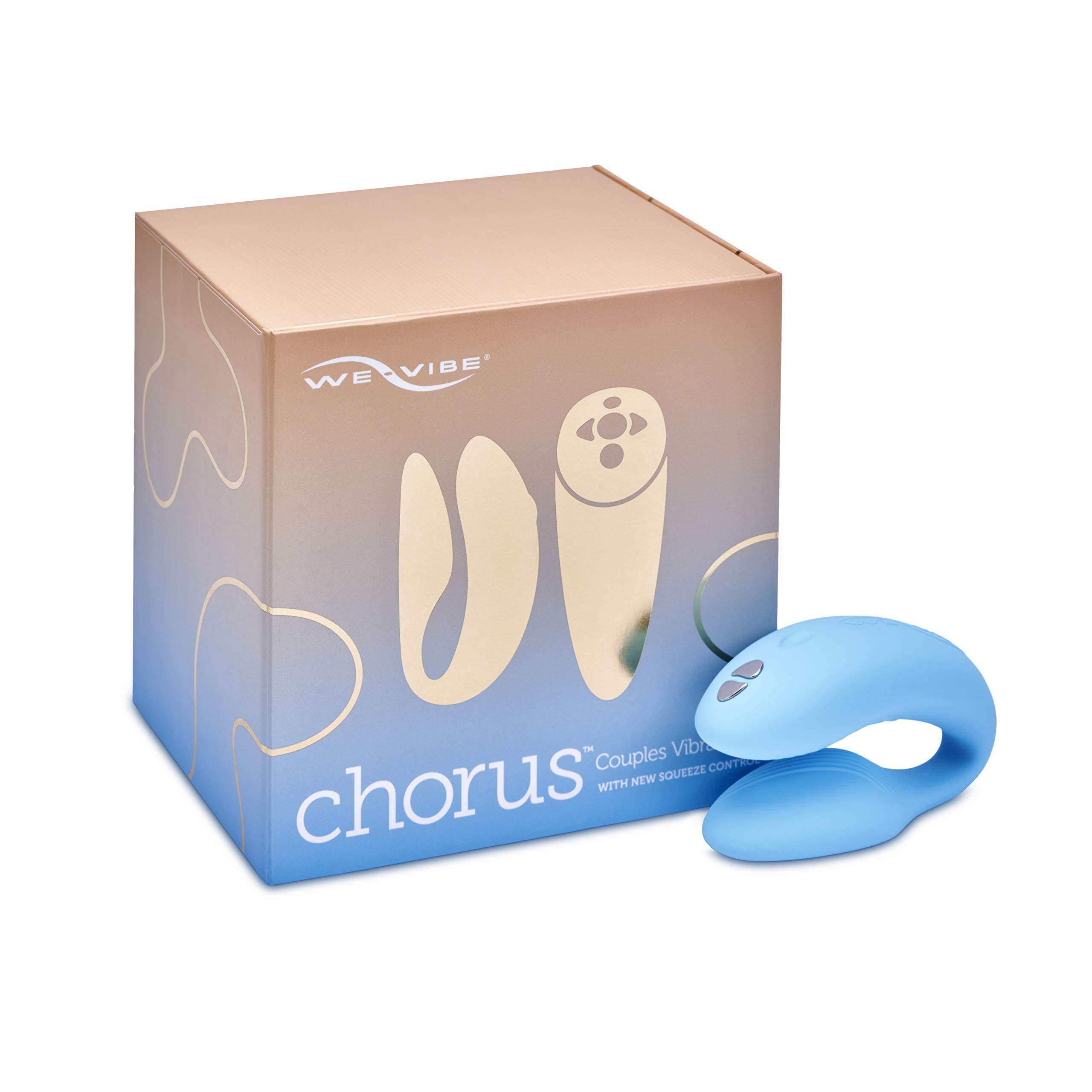 We-Vibe Chorus vibromasseur couple bleu télécommande appli