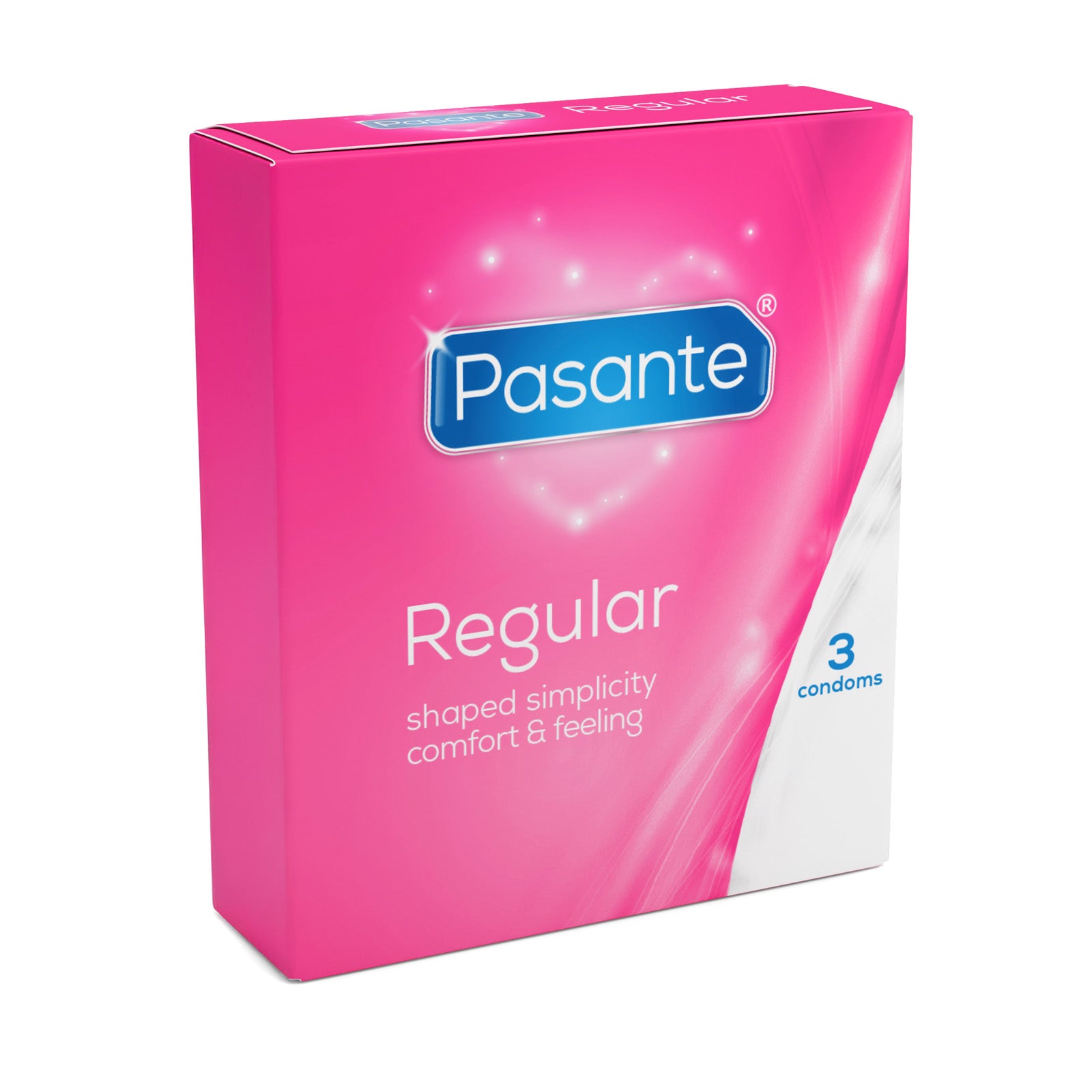 Pasante Regular Préservatif 3 Pièces Taille Standard