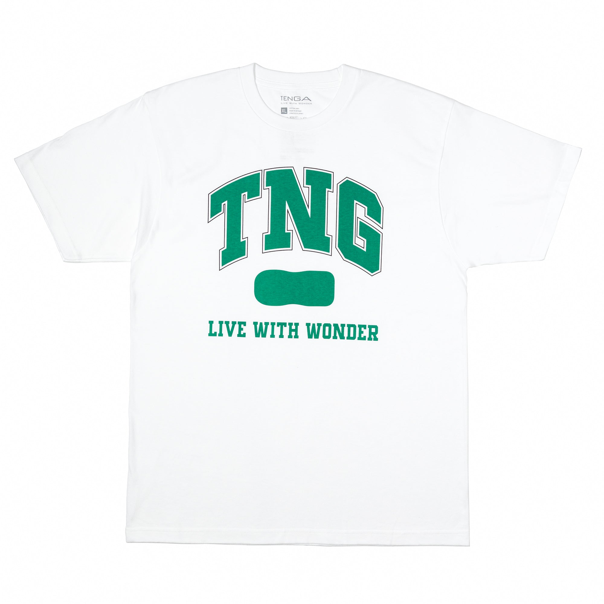 TENGA Merch TNG T-shirt blanc taille L