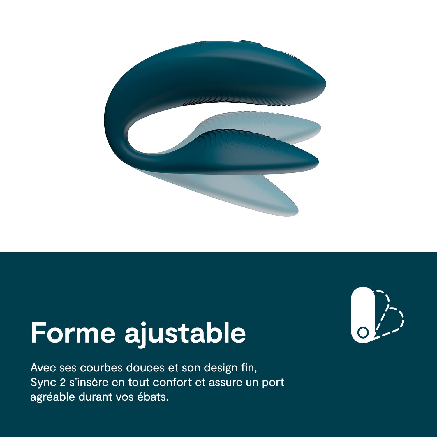 We-Vibe Sync 2 vibromasseur couple connecté vert