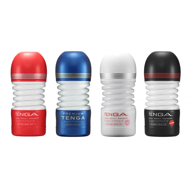 Tenga Rolling Head Cup lot 4 masturbateurs