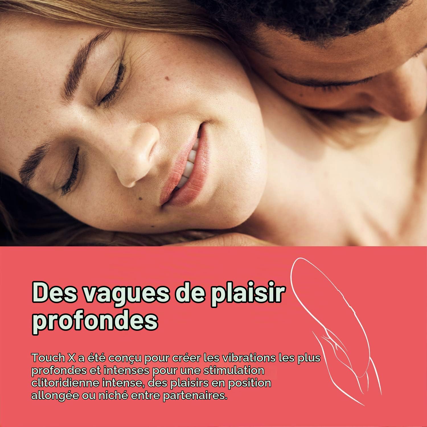 We-Vibe Touch X vibromasseur clitoridien Crave Coral