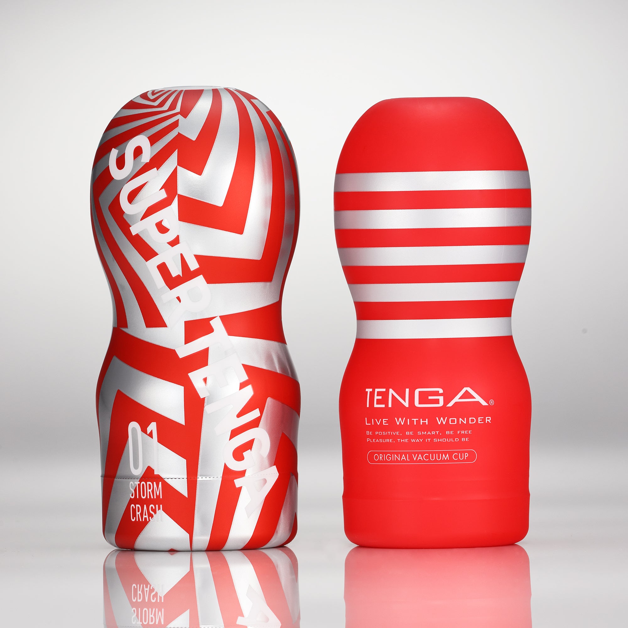 Tenga Super Tenga Storm Crash masturbateur cup jetable nervuré