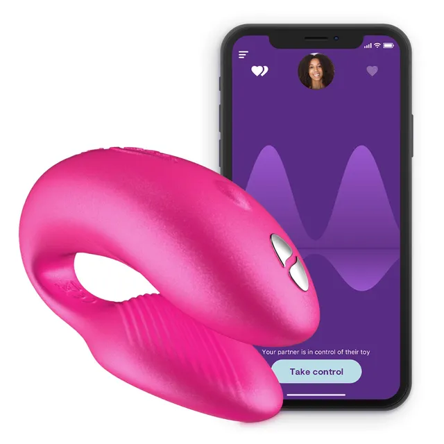 We-Vibe Chorus Vibromasseur Couple Rose Télécommandé