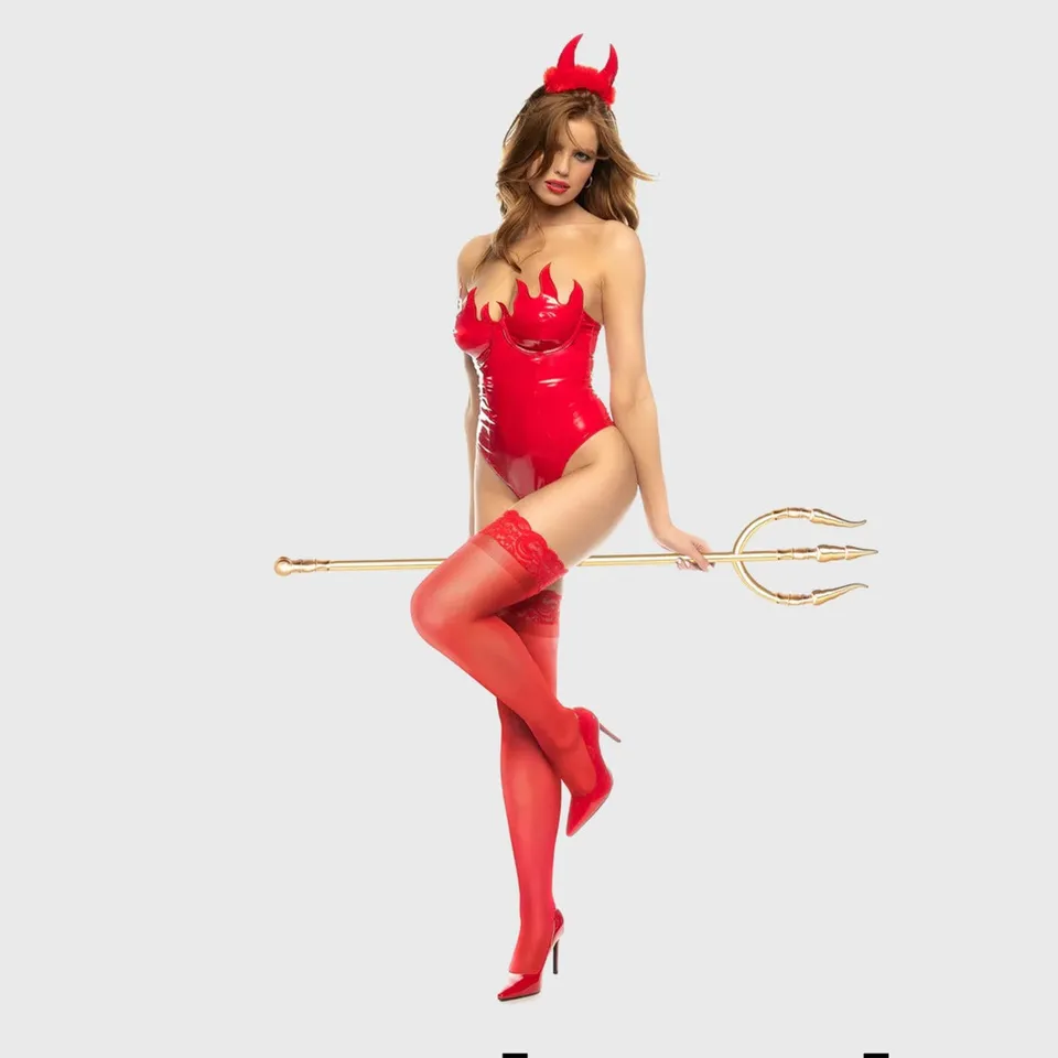 Liberator Deja Demon costume diablesse vinyle L