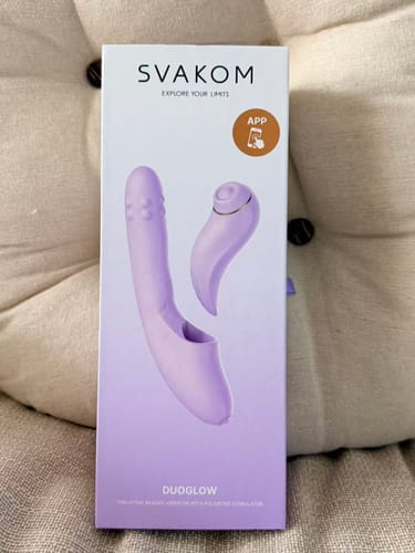 Svakom DuoGlow vibromasseur va-et-vient connecté